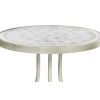 Декоративный стол Jonathan Charles Eglomise & Silver Iron Round Wine Table
