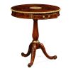 Декоративный стол Jonathan Charles Mahogany and MOP Drum Side Table