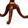 Декоративный стол Jonathan Charles Mahogany and MOP Drum Side Table