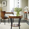 Декоративный стол Jonathan Charles White Smoke Eggshell Round Side Table