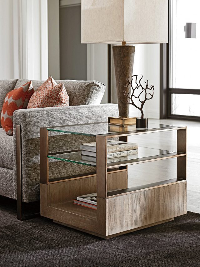 Декоративный стол LEXINGTON CENTER STAGE RECTANGULAR LAMP TABLE