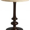 Декоративный стол LEXINGTON MARSHALL STONE TOP ROUND TABLE