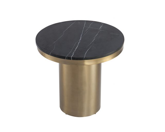 Декоративный стол Liang and Eimil CAMDEN ROUND SIDE TABLE BLACK
