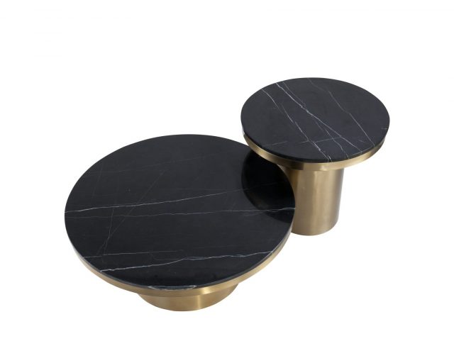 Декоративный стол Liang and Eimil CAMDEN ROUND SIDE TABLE BLACK