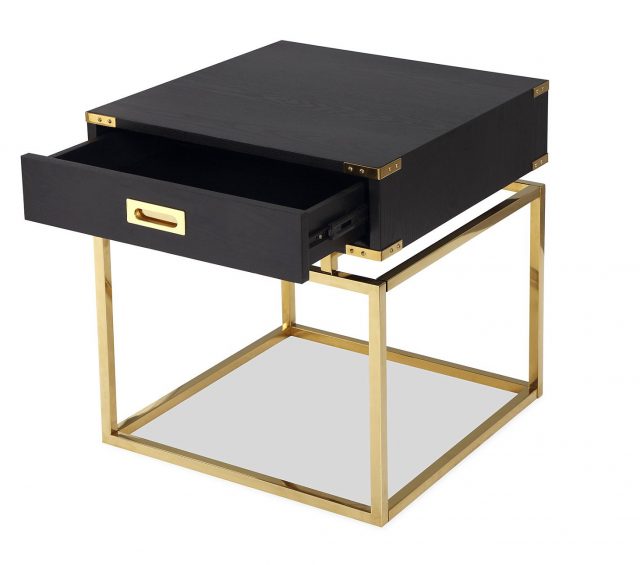 Декоративный стол Liang and Eimil GENOA SIDE TABLE 1D BRASS