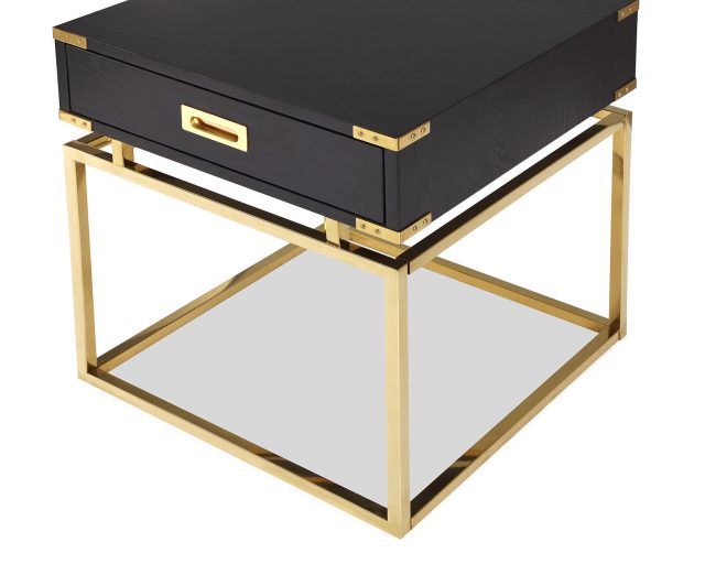 Декоративный стол Liang and Eimil GENOA SIDE TABLE 1D BRASS
