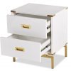 Декоративный стол Liang and Eimil GENOA SIDE TABLE 2D WHITE