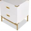 Декоративный стол Liang and Eimil GENOA SIDE TABLE 2D WHITE