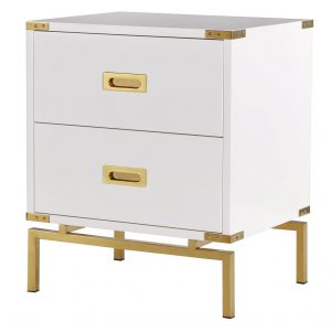 Декоративный стол Liang and Eimil GENOA SIDE TABLE 2D WHITE
