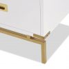 Декоративный стол Liang and Eimil GENOA SIDE TABLE 2D WHITE