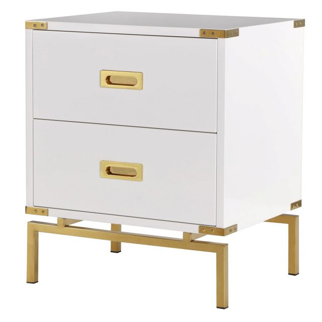 Декоративный стол Liang and Eimil GENOA SIDE TABLE 2D WHITE