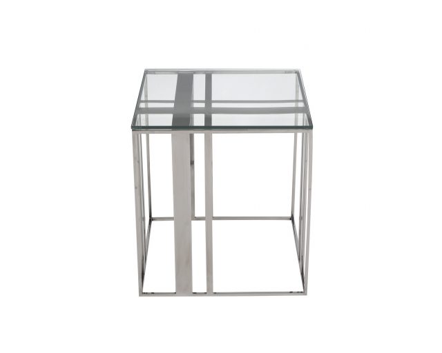 Декоративный стол Liang and Eimil LAFAYETTE SIDE TABLE STAINLESS STEEL