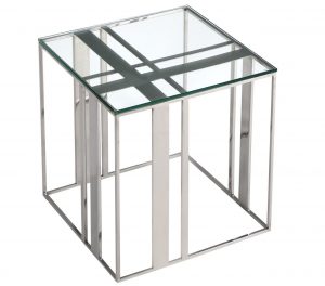 Декоративный стол Liang and Eimil LAFAYETTE SIDE TABLE STAINLESS STEEL