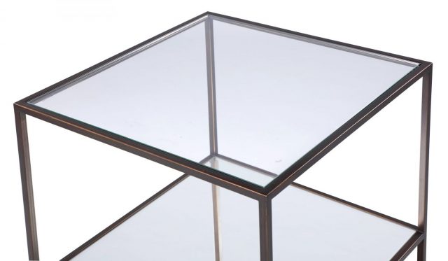 Декоративный стол Liang and Eimil OLIVER SIDE TABLE ANTIQUE BRONZE