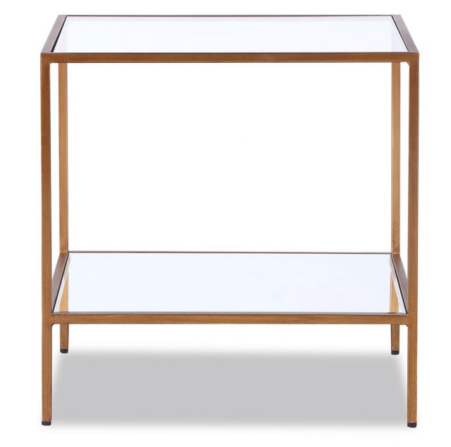 Декоративный стол Liang and Eimil OLIVER SIDE TABLE ANTIQUE GOLD