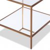 Декоративный стол Liang and Eimil OLIVER SIDE TABLE ANTIQUE GOLD
