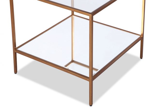 Декоративный стол Liang and Eimil OLIVER SIDE TABLE ANTIQUE GOLD