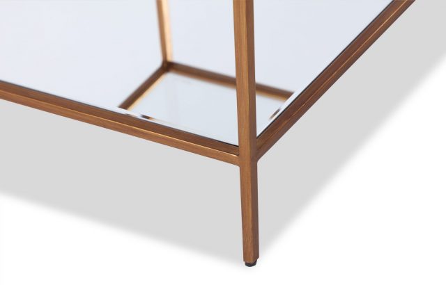 Декоративный стол Liang and Eimil OLIVER SIDE TABLE ANTIQUE GOLD