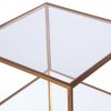 Декоративный стол Liang and Eimil OLIVER SIDE TABLE ANTIQUE GOLD