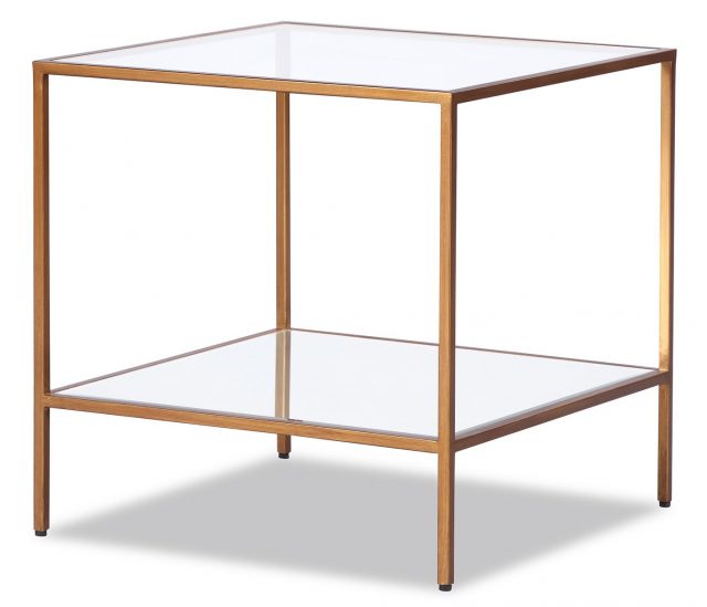 Декоративный стол Liang and Eimil OLIVER SIDE TABLE ANTIQUE GOLD