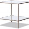 Декоративный стол Liang and Eimil OLIVER SIDE TABLE ANTIQUE SILVER