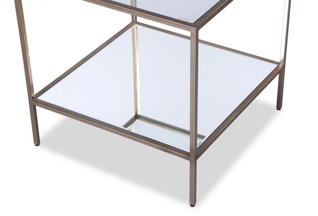 Декоративный стол Liang and Eimil OLIVER SIDE TABLE ANTIQUE SILVER