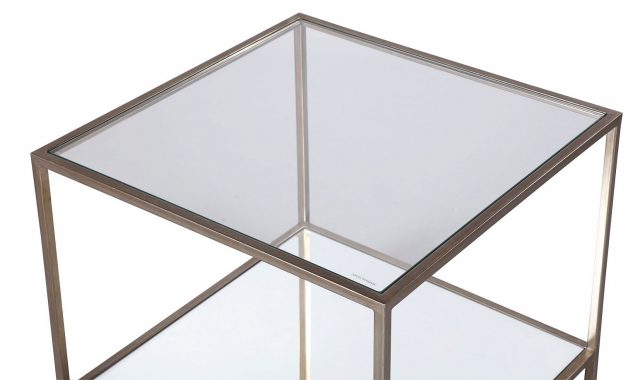 Декоративный стол Liang and Eimil OLIVER SIDE TABLE ANTIQUE SILVER