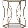 Декоративный стол Liang and Eimil TAO SIDE TABLE SILVER