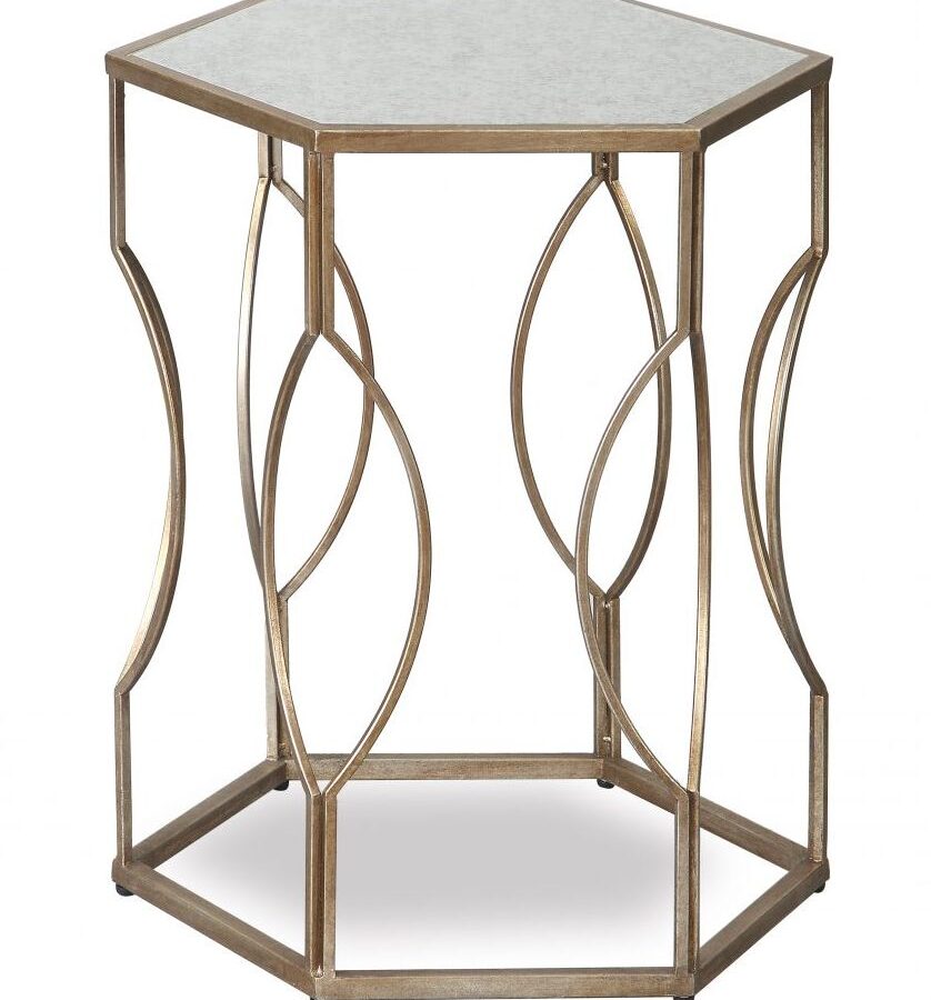 Декоративный стол Liang and Eimil TAO SIDE TABLE SILVER