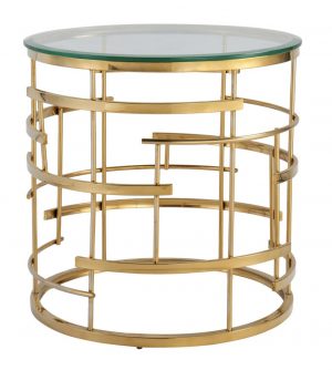 Декоративный стол Liang and Eimil VIENA SIDE TABLE BRASS