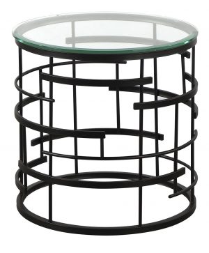 Декоративный стол Liang and Eimil VIENA SIDE TABLE DARK BROWN