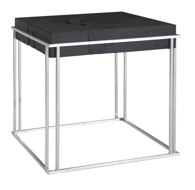 Декоративный стол Phillips Collection Burnt Cube Side Table
