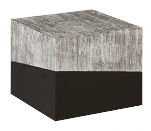 Декоративный стол Phillips Collection Geometry Large Side Table Grey Stone