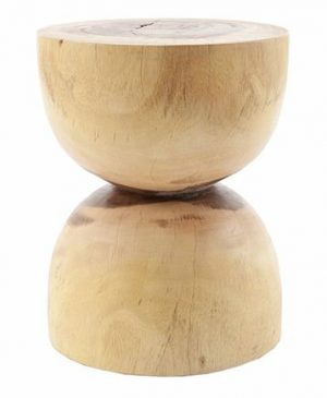 Декоративный стол Phillips Collection Hourglass Side Table Natural Wood