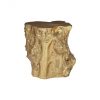 Декоративный стол Phillips Collection Log Side Table Gold