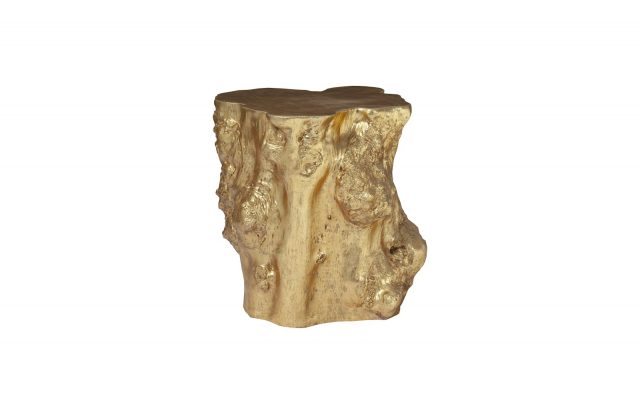 Декоративный стол Phillips Collection Log Side Table Gold