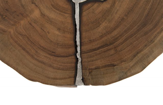 Декоративный стол Phillips Collection Molten Side Table Aluminum