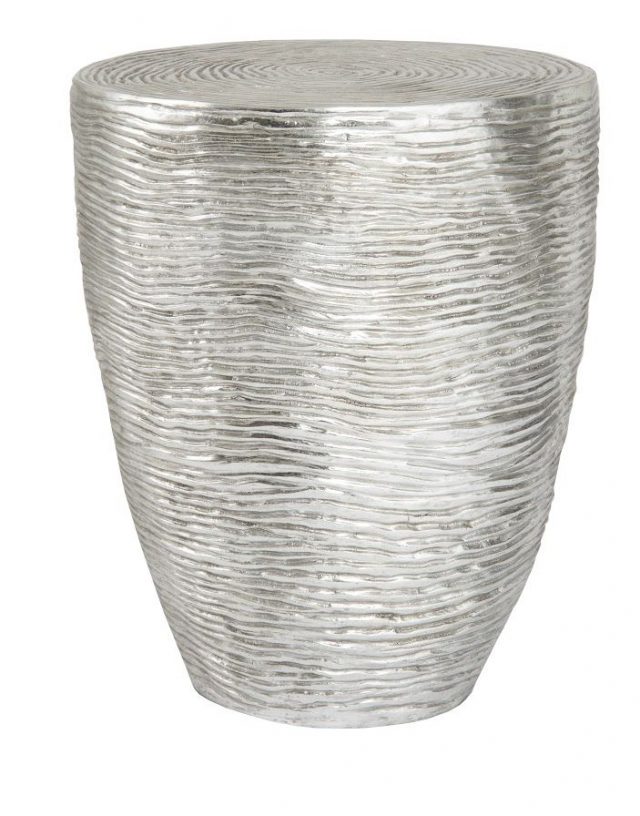 Декоративный стол Phillips Collection Ripple Silver Side Table
