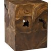 Декоративный стол Phillips Collection Teak Slice Side Table
