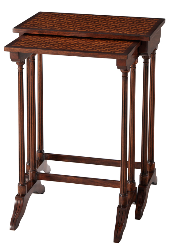 Декоративный стол Theodore Alexander PARQUETRY NEST OF TABLE