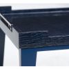 Декоративный стол Theodore Alexander indigo blue lacquer tray table