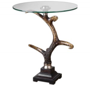 Декоративный стол UTTERMOST STAG HORN ACCENT TABLE