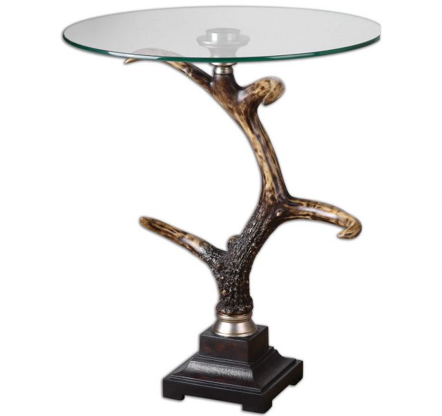 Декоративный стол UTTERMOST STAG HORN ACCENT TABLE