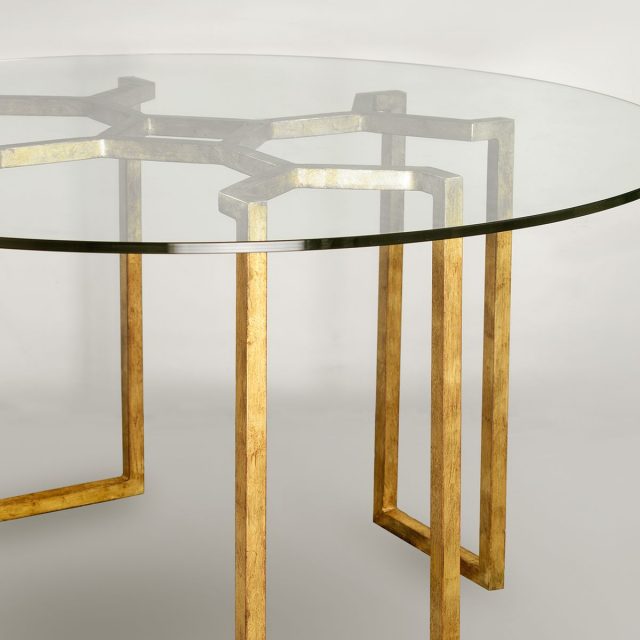 Декоративный стол VAUGHAN Heale Gilt Metal Round Table