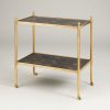 Декоративный стол VAUGHAN Portman Shagreen Etagere
