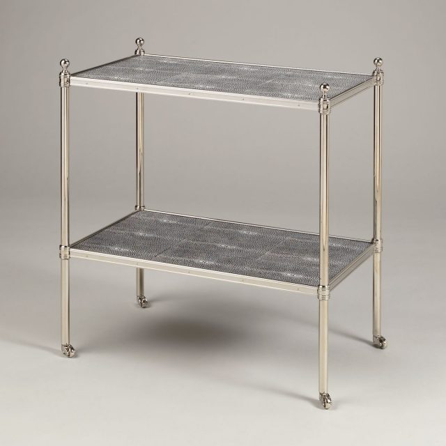 Декоративный стол VAUGHAN Portman Shagreen Etagere