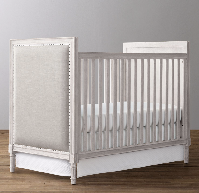 Детская кроватка Restoration Hardware MARCELLE CRIB VINTAGE GREY