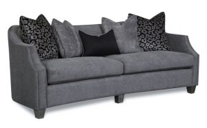 Диван Aria Designs ALAINA SMOKE-SILVER