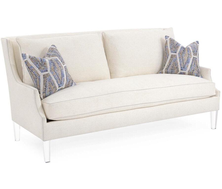 Диван John-Richard Scoop-Arm Sofa 3041 with Toss Pillows