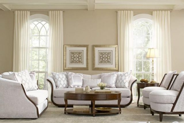 Диван Magnussen Home SWAN IVORY SOFA